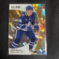 2023-24 NHL Upper Deck Allure Hockey #24 Mitch Marner Yellow Taxi