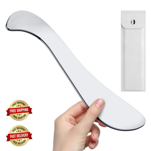 Stainless Steel Guasha Massage Tool for Deep Tissue Fascia Face Scar
