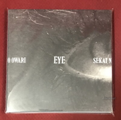 SEKAI NO OWARI Eye 2019 Taiwan Ltd CD+DVD (digipak)