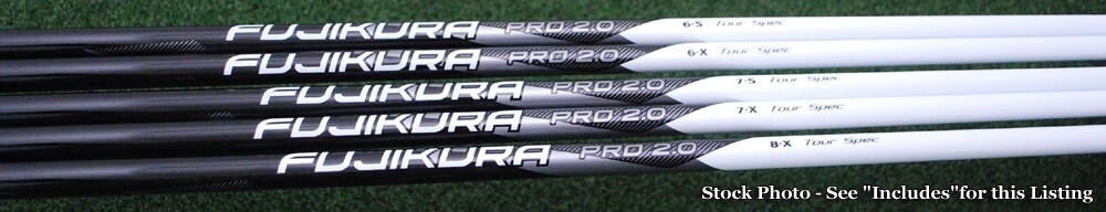 Fujikura Pro 2.0 Tour Spec Driver Shaft 6X Extra Stiff Flex PXG