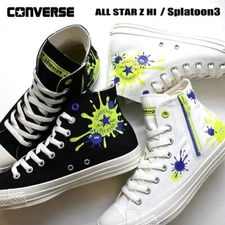 Splatoon3 × Converse All Star Z Hi 2colors 31312700 31312701 Men's Size oki