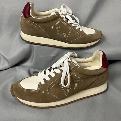 Birdies The Roadrunner Shoes Women's 8 Brown Lace-Up Athletic Sneaker Pickleball