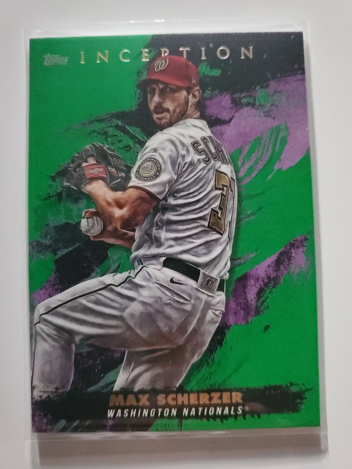 2021 Topps Inception - Max Scherzer #95 Green for sale online | eBay