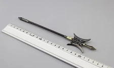Double Moon Halberd Black for 1/6th Scale 12" Action Figure 1:6 New