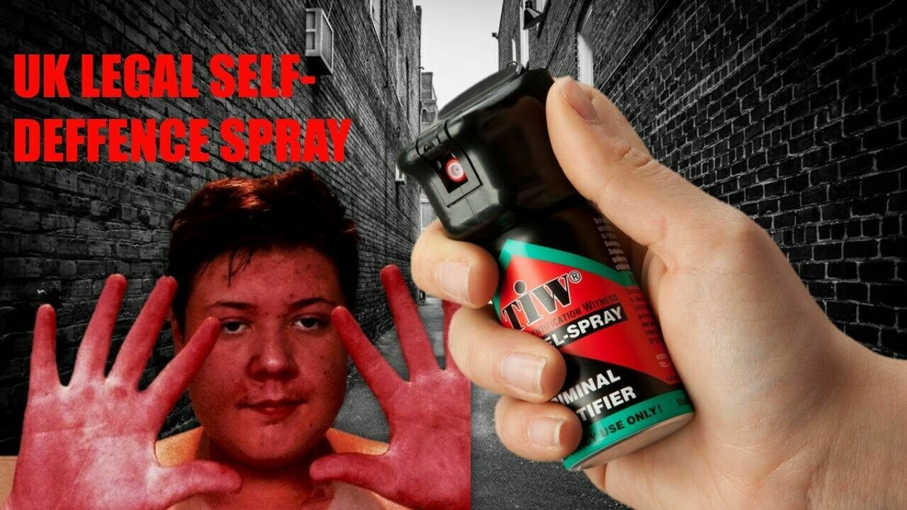 SELF DEFENCE SPRAY Farb Gel Criminal Identifier Legal UK x1 40ML