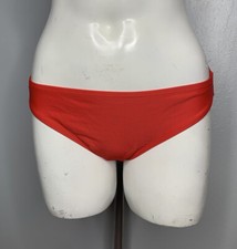 NWOT Tropical Escape Swim Bikini Bottom Coral Red Swimwear Plus Sz 16