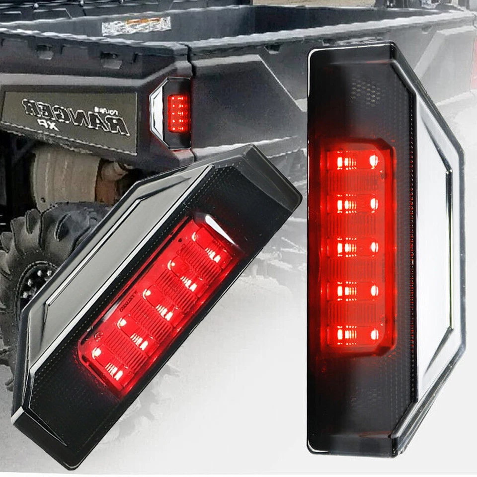 Par de luces traseras izquierda y derecha para Polaris Ranger Crew XP 900-6 2016 dirección asistida eléctrica Foto 2 de 4