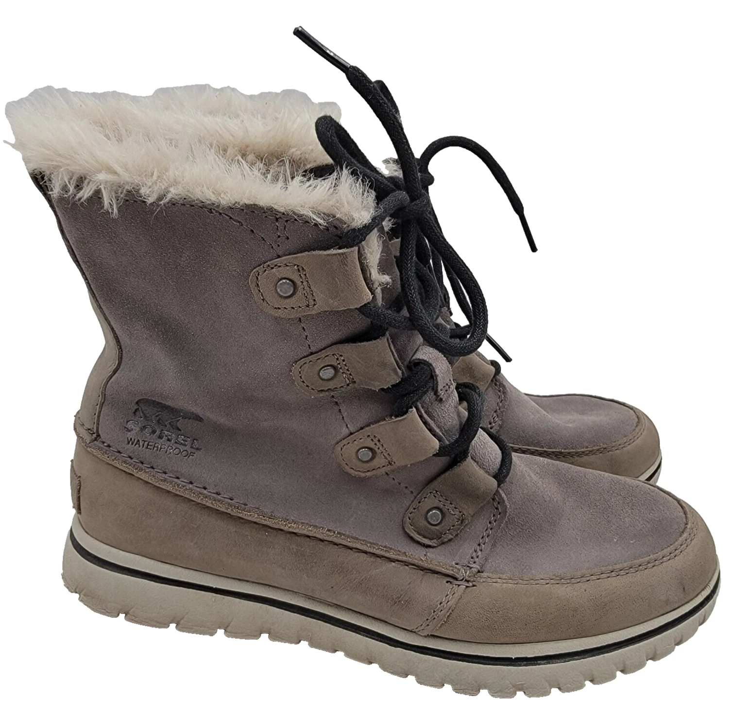 sorel cozy joan snow winter suede faux fur nl2745-052 boots