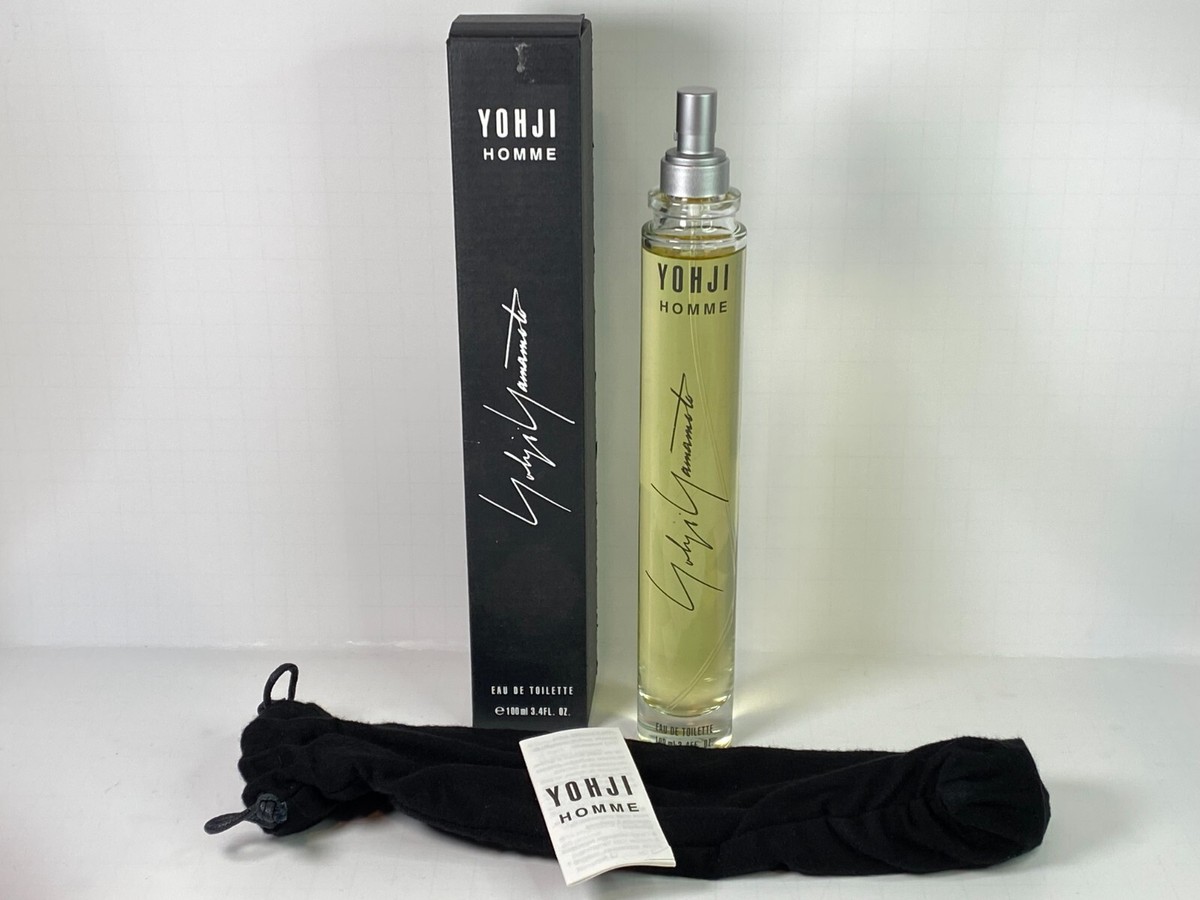 Yohji Homme Yohji Yamamoto 3.4 oz / 100ml EDT Spray VINTAGE NEW IN