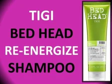 TIGI BED HEAD RE-ENERGIZE URBAN ANTIDOTES SHAMPOO 8.45 OZ REVIVE DULL LIMP HAIR