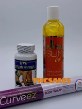 Lipo Extreme Fat Burner Detox Pills Osmotic Body Wrap Pina Slimming Thermal Gel