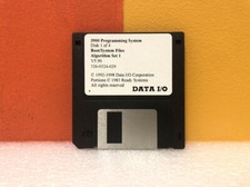 Data I/O 326-0324-029 3900 Program Boot/Files Alg. Set 1 V5.90 Floppy Software