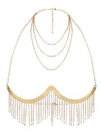 Agent Provocateur  Sianna Chain Bra Gold Size S/M Brand New RRP &pound;1280