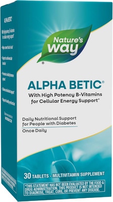Alpha Betic, Diabetic Multivitamin for Daily Nutritional Support, with B-Vitamin