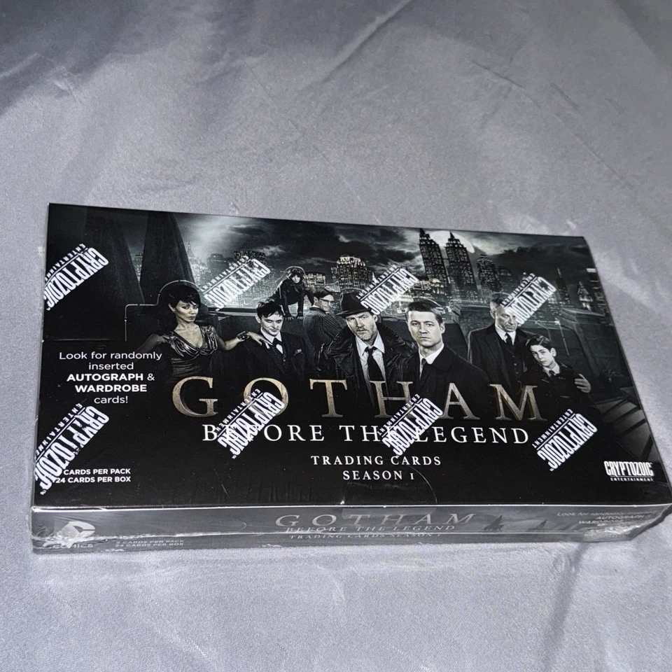 GOTHAM SEASON 1 TRADING CARD BEFORE THE LEGEND CRYPTOZOIC NEW 24 PACK SEALED BOX - Image 3 of 4