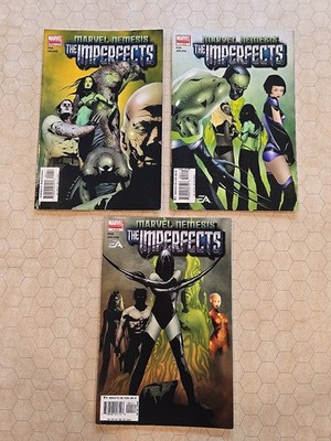 Marvel Nemesis the Imperfects #1,2,4 