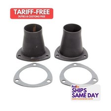 Flowtech 10016FLT, 2 Pack Black Steel 3.50In ...