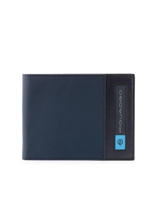 Piquadro Wallet Pu1392bio Classic Blue Man