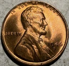 1946 S Lincoln Wheat Cent BU RD T493