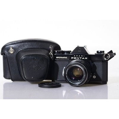 Pentax Spotmatic SP II Kamera + SMC Takumar 1,4/55 Standardobjektiv - M42 / M-42