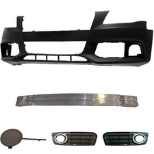 Satz Front Kit Stoßstange vorne grundiert Träger+Zubehör für Audi A4 8K 07-11