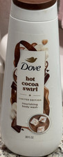 Dove Hot Cocoa Swirl Limited Edition Nourishing Body Wash Liquid 20 fl oz