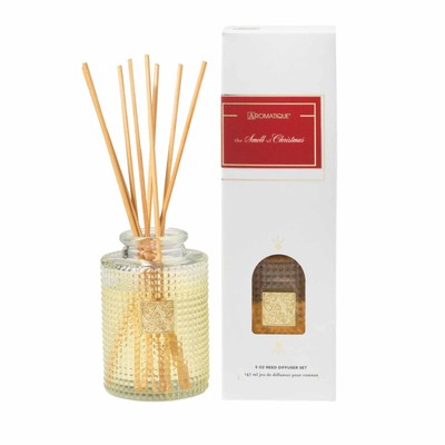 Aromatique The Smell of Christmas Reed Diffuser Gift Set Ceramic Vessel