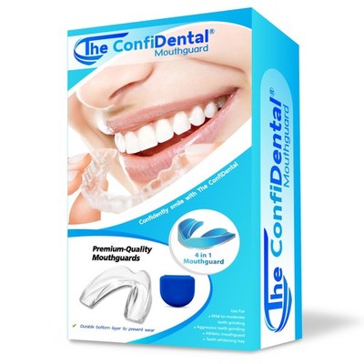 - Pack of 4 Moldable Mouth Guard for Teeth Grinding Clenching Bruxism, Sport ...