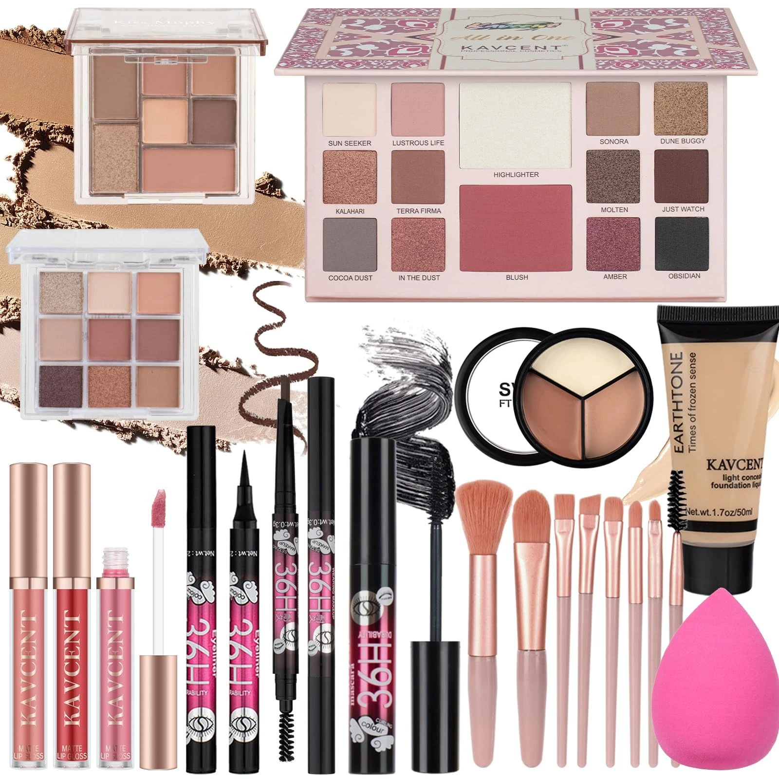 Makeup Set for Teens Kit Women Full Eyeshadow Foundation