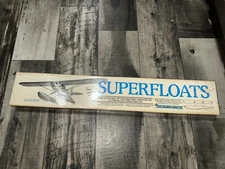 Vintage Carl Goldberg Models 36”Super Floats Kit. New opened box. 