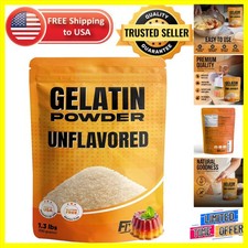 All-Natural Unflavored Gelatin Powder 1.3 lbs - Healthy, Versatile  Delicious