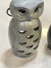 Vintage Cast Metal LANTERN Candle Mid Century Modern Retro Estate Cat Owl MCM — photo 6