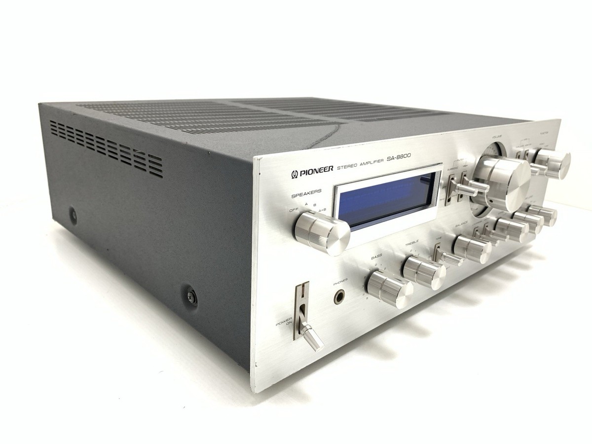 PIONEER Sa 8800 Stereo Amplifier 2X 80Watts RMS Blue Line