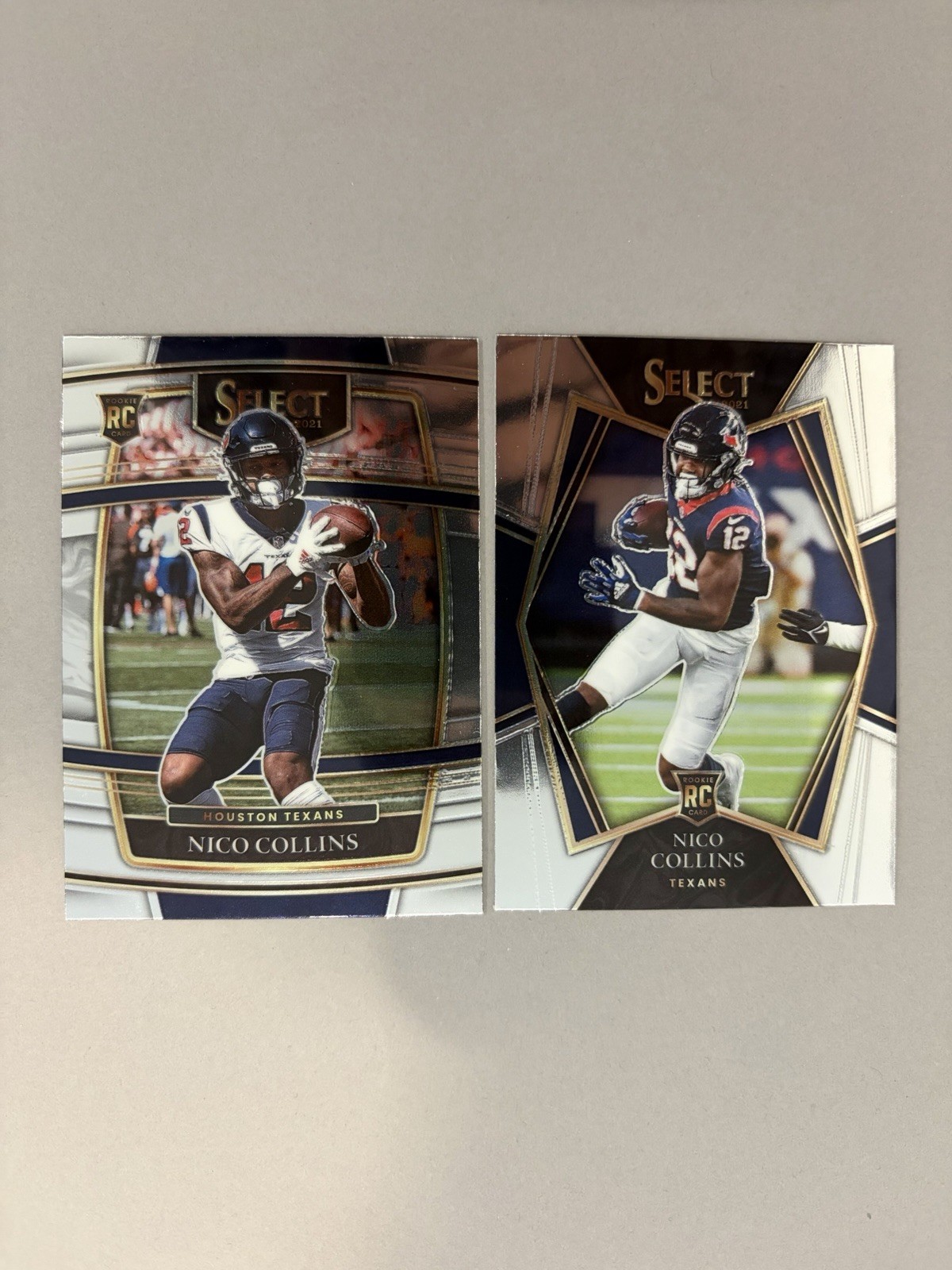 2021 Select Football. Concourse & Premier Nico Collins RC RookieHouston Texans