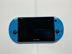 Excellent Sony PlayStation PS Vita PCH-2000 Slim Aqua Blue Model