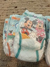 12 Huggies Pull-Ups Plus Disney Training Pants 4T-5T Mickey Minnie Unused