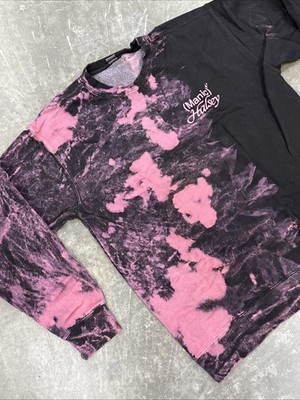 Halsey Manic Sweatshirt Size:XL Black/Pink Tie Dyed Limited Edition