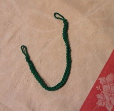Pfeifenkordel Pfeifenschnur grün für Trillerpfeife Volkspolizei Bepo ungetragen