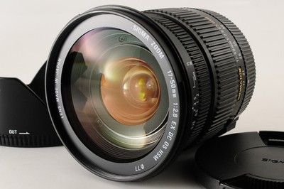 [ NEAR MINT w/ Hood ] SIGMA 17-50mm F2.8 EX DC OS HSM for Nikon F from JAPAN