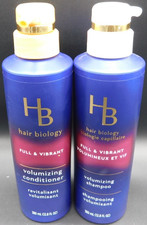 2pc Hair Biology Volumizing shampoo  conditioner  12.8 oz each  NEW  UNUSED
