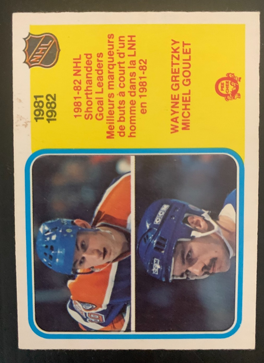 1982-83 OPC O Pee Chee  Shorthanded Goals Leaders #237   Wayne Gretzky  Oilers