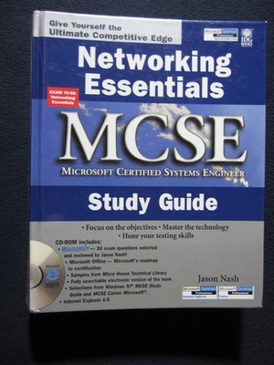 Networking Essentials MCSE Study Guide Certification [Paperback] Greg Bulette