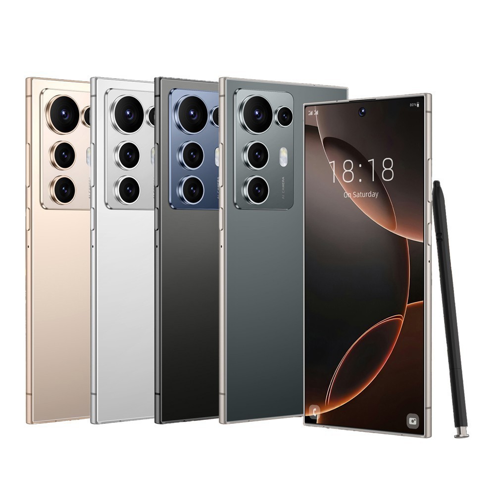 New S26Ultra Global Unlocked 5G Smartphone 6.8&Quot; Android Cellphone 256Gb/128Gb