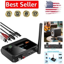 Bluetooth 5.3 Receiver: High-Definition Audio Adapter for Home Stereo Systems