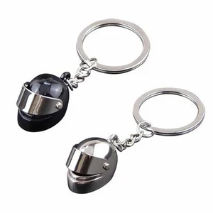 2PCS Motorcycle Helmet Keychain