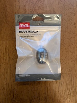 TYR ERGO Swim Clip Prevents Water from Entering the Nose One Size Fits All Blue