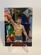 2023 Panini Select UFC Concourse Mario Bautista #69 Silver Prizm (RC)