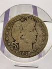 1915-P Barber Quarter Raw very good