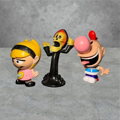2008 Cartoon Network Grim Adventures Of Billy & Mandy Lot McDonald s Figure Toy