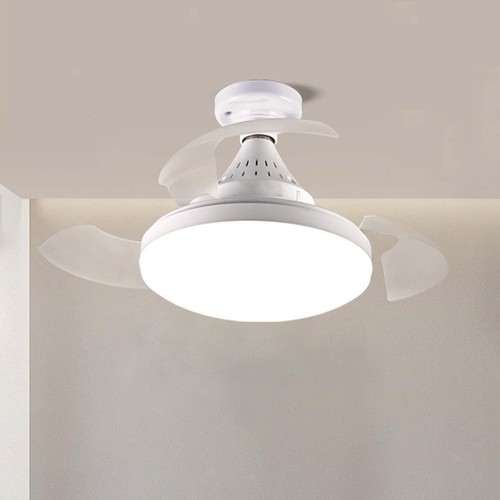 E27 Fan Light Lighting Fixture Simple Adjustable Low Noise Bright E27 Base Light - Picture 7 of 7